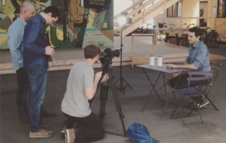 Le tournage de notre video pour notre campagne de Crowdfunding se termine!